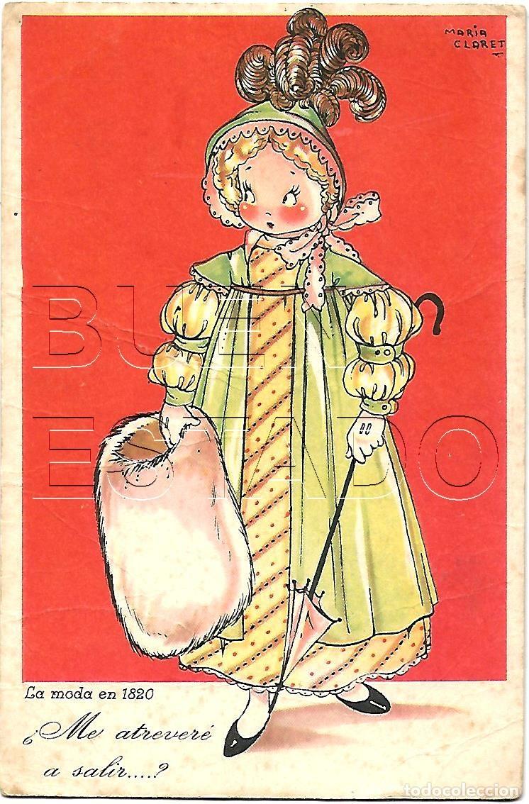 Postales: MARIA CLARET DIBUJANTE LA MODA EN 1820 POSTAL C J9