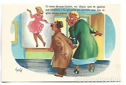 Postales: SI VIVES UNA ILUSION.......(ILUSTRACION DE SOLE)