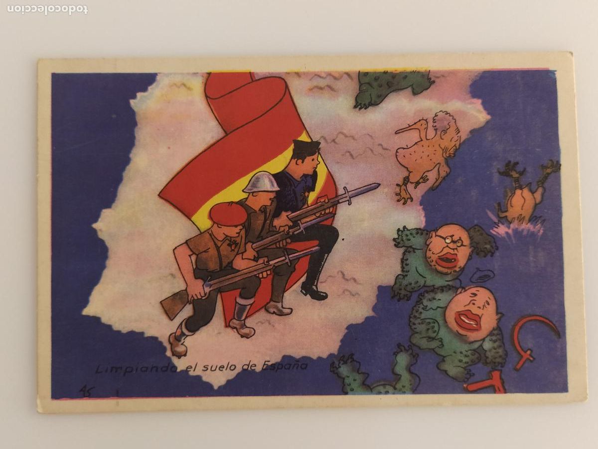 Postales: SATIRAS ANTIMARXISTAS - 1&ordf; SERIE N&ordm; 3 - IKON PLASTICA DE ARTE - POSTAL ANTIGUA -(116.276)