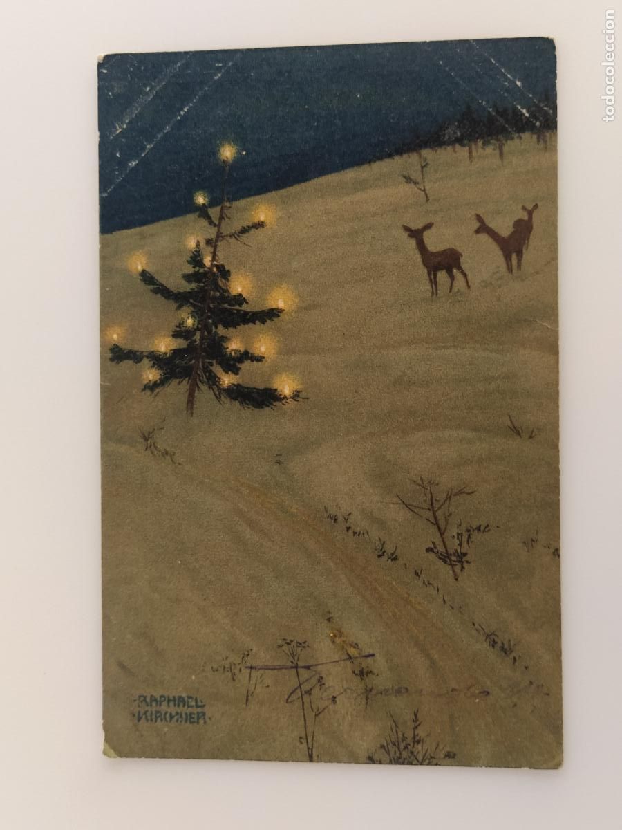 Postales: RAPHAEL KIRCHNER - NAVIDAD - REVERSO SIN DIVIDIR - POSTAL ANTIGUA -(116.290)