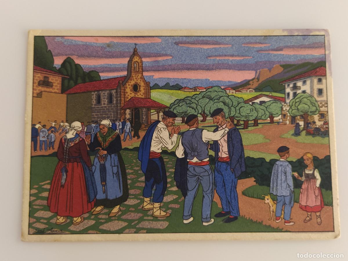 Postales: JOSE ARRUE POSTALES VASCAS - N&ordm; 10 - POSTAL ANTIGUA -(116.315)
