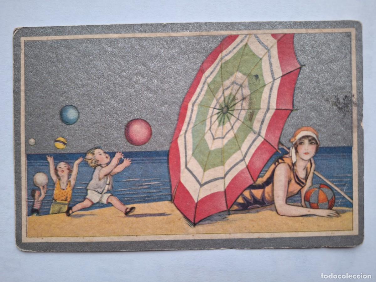 Postales: ANTIGUA POSTAL ILUSTRACION MODERNISTA RV 2975
