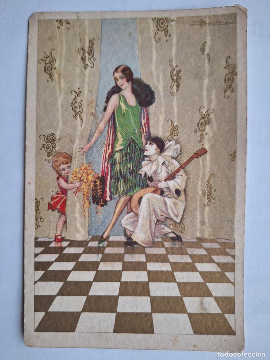 Postales: ANTIGUA POSTAL ILUSTRACION MODERNISTA RV 2978
