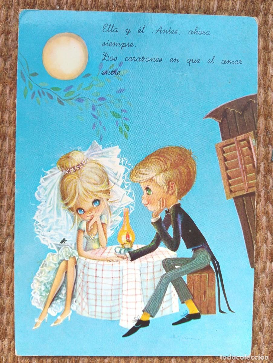 Postales: PAREJA DE NOVIOS - ED. C Y Z