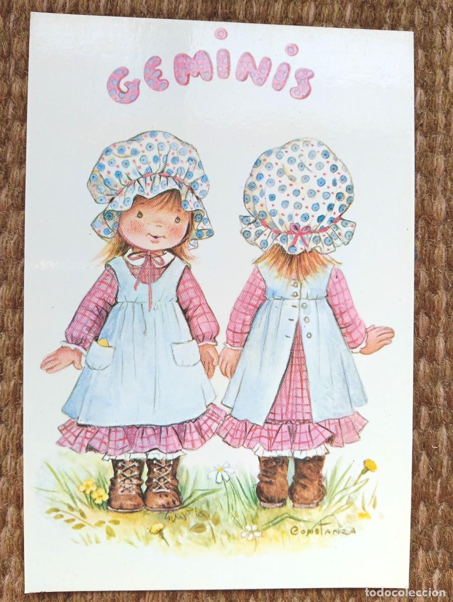 Postales: GEMINIS - ILUSTRACION CONSTANZA - ED. C Y Z - HOROSCOPO