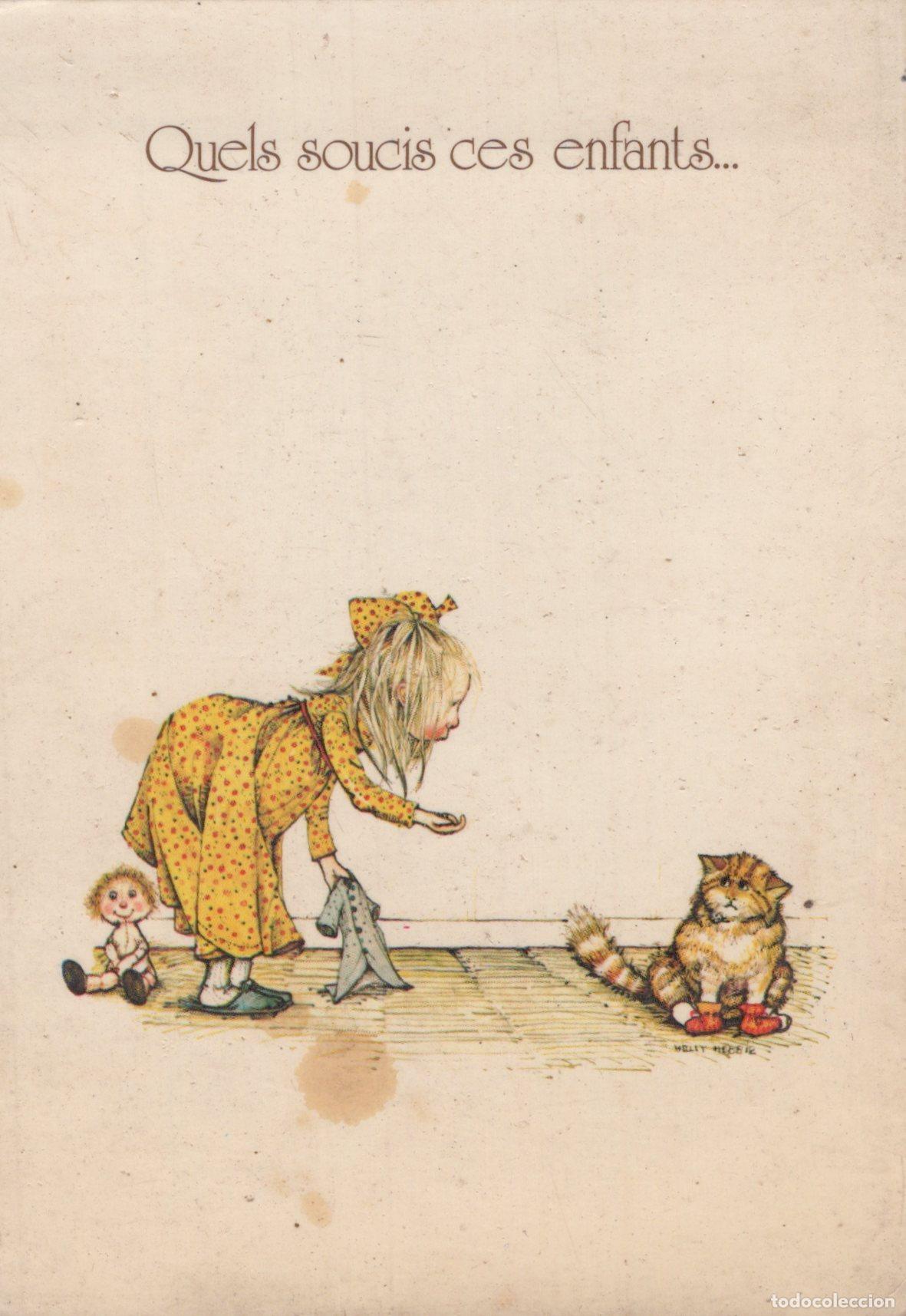 Postales: Humour Cartoon Child and Dog *YAG034