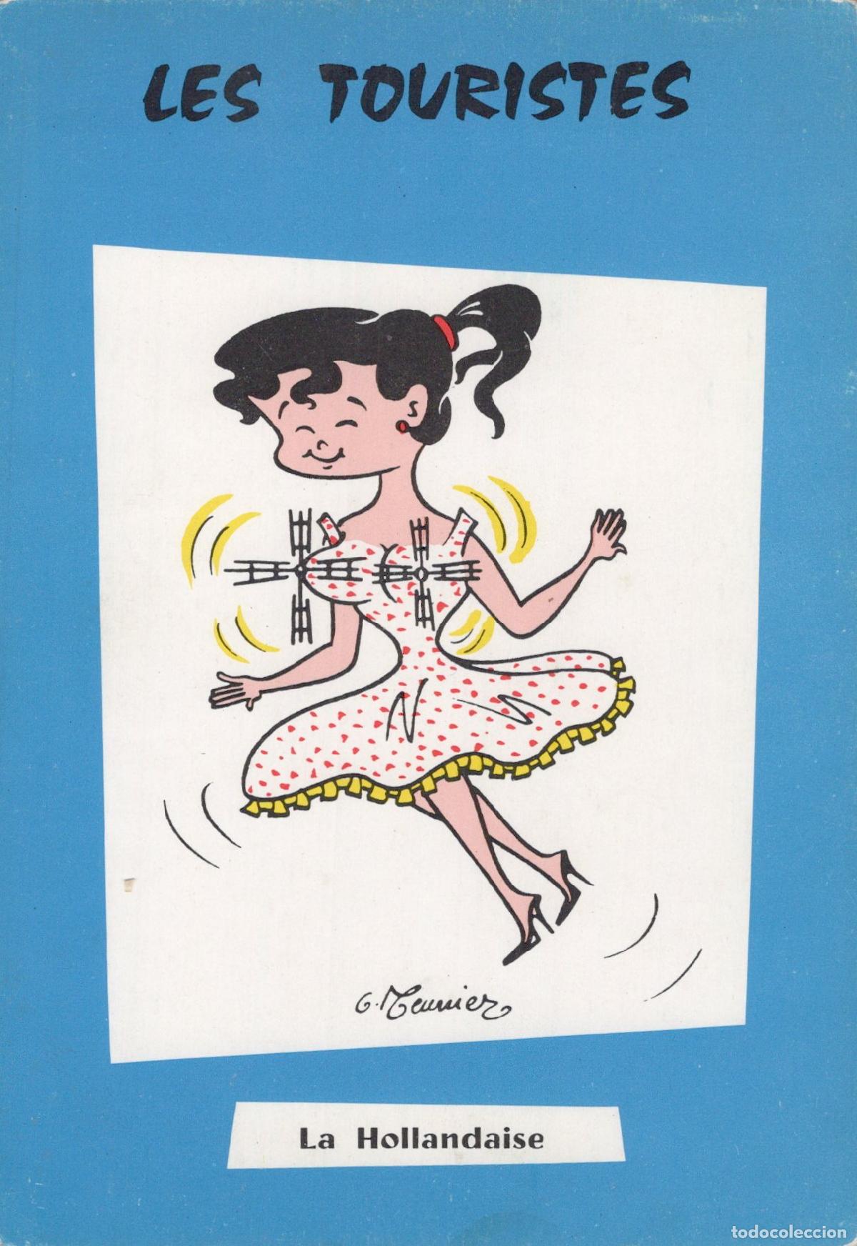Postales: France Bazemont &Icirc;le de les Touristes la Hollandaise Caricature Unposted *YAG091