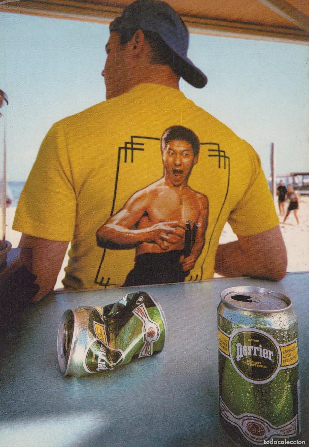 Postales: France Paris Campagne Perrier Plage Personnes Einstein Humour Unposted *YAG216