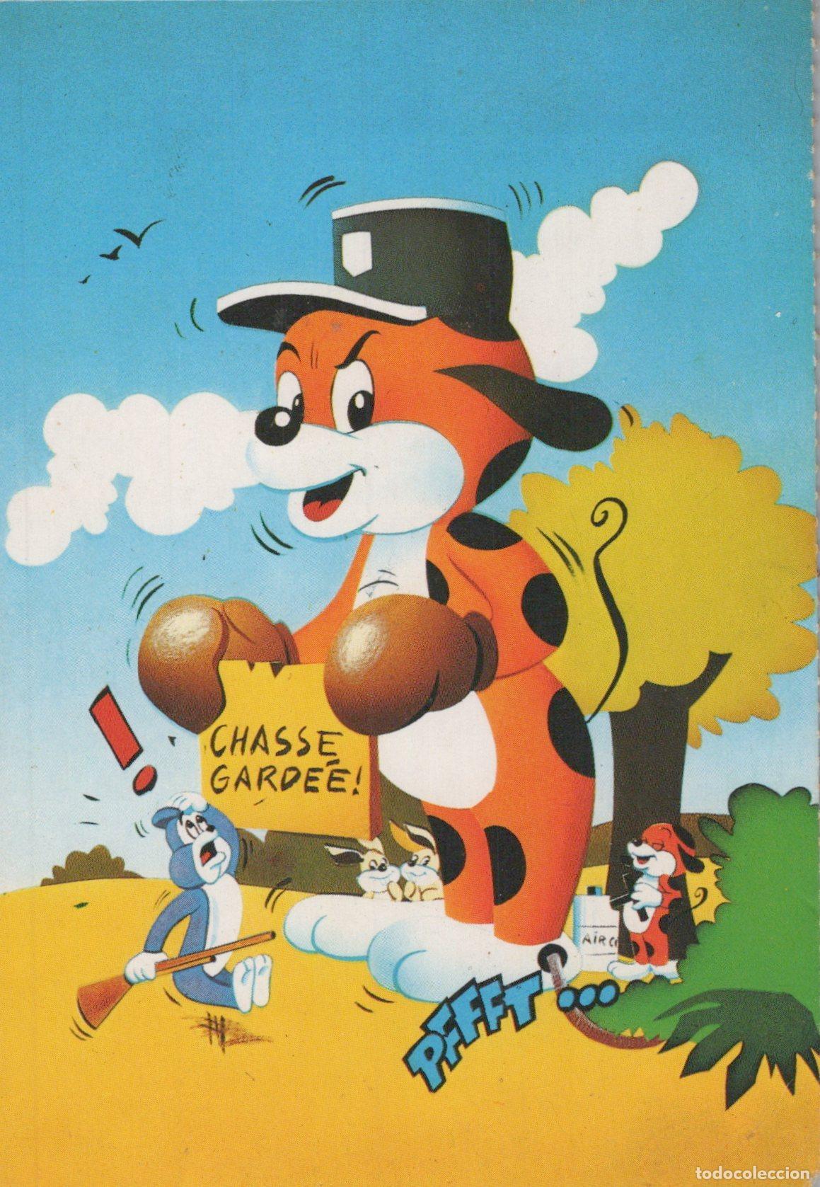 Postales: France Paris &Icirc;le de Pif Gadget Bande Dessin&eacute;e Chasse Unposted *YAG323