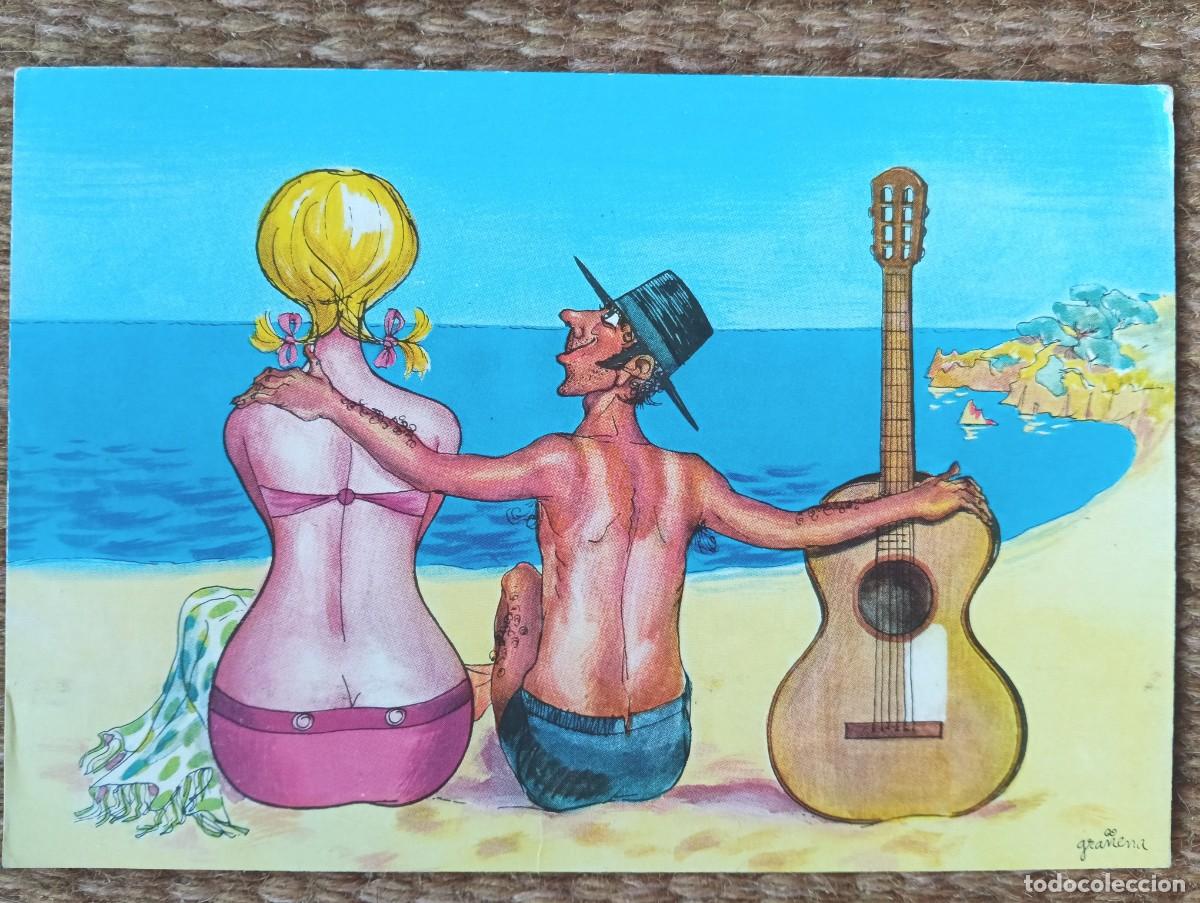 Postales: spanistyp - ilustracion gra&ntilde;ena - ed. avil