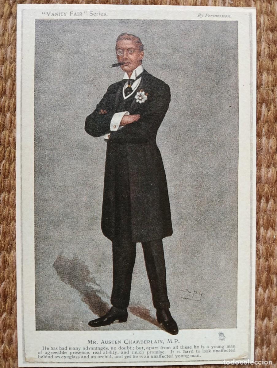 Postales: AUSTEN CHAMBERLAIN - VANITY FAIR SERIES - ED. HISTORIA GRAFICA DEL SIGLO XX