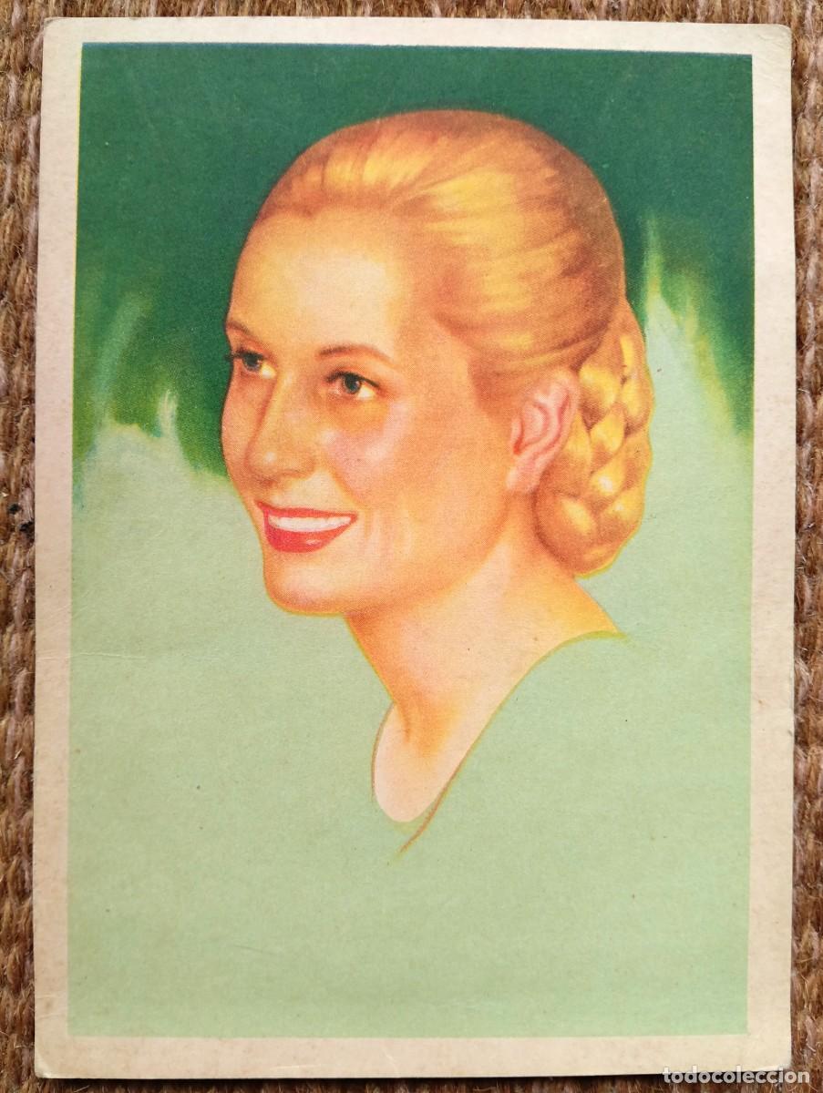 Postales: RETRATO DE SE&Ntilde;ORITA CON TRENZA
