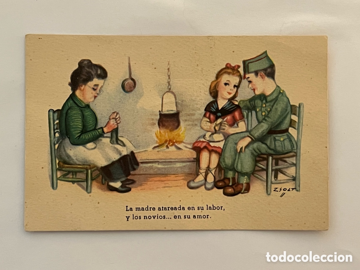 Postales: DIBUJOS Y CARICATURAS. POSTAL EDICIONES CMB, SERIE 103, ILUSTRADOR ZSOLT (a.1943)