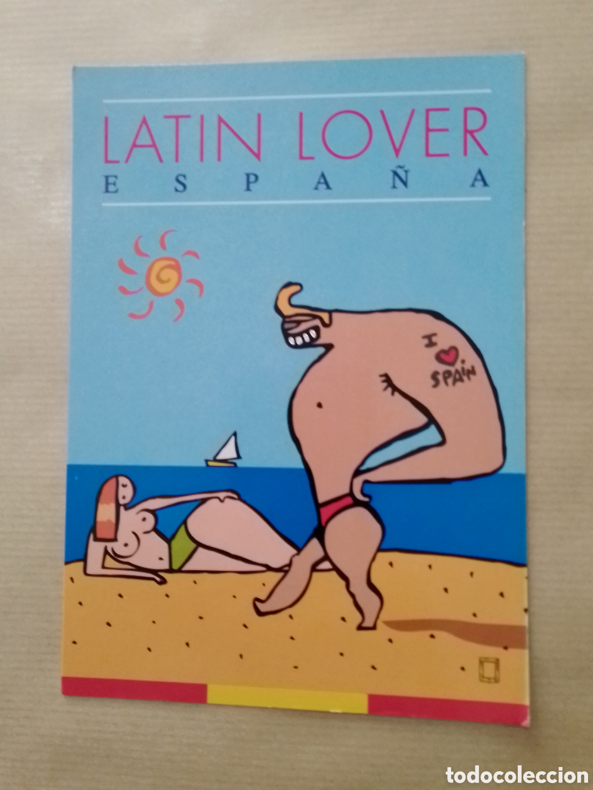 Postales: Postal Latin lover Espa&ntilde;a s/c