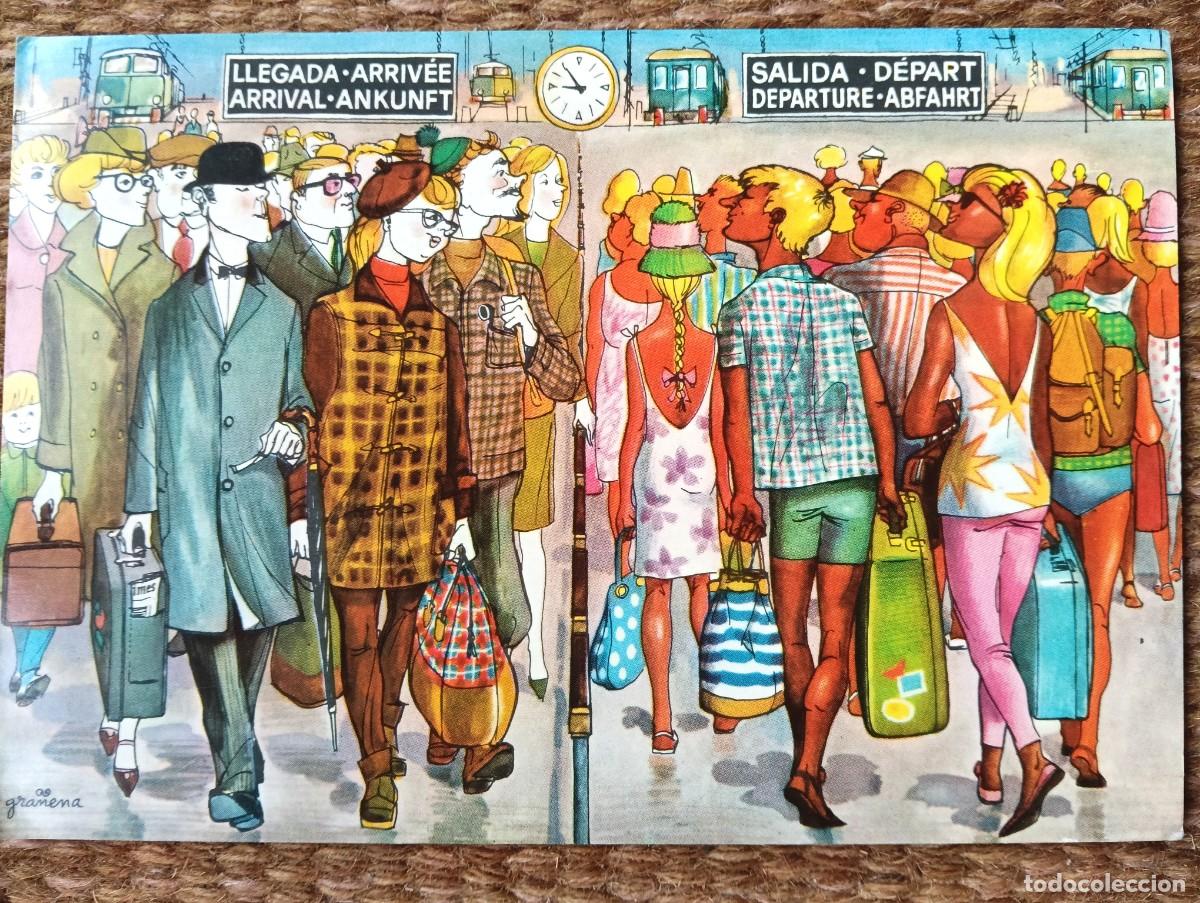 Postales: spanistyp - ilustracion gra&ntilde;ena - ed. avil