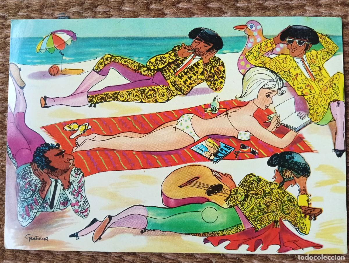 Postales: spanistyp - ilustracion gra&ntilde;ena - ed. avil