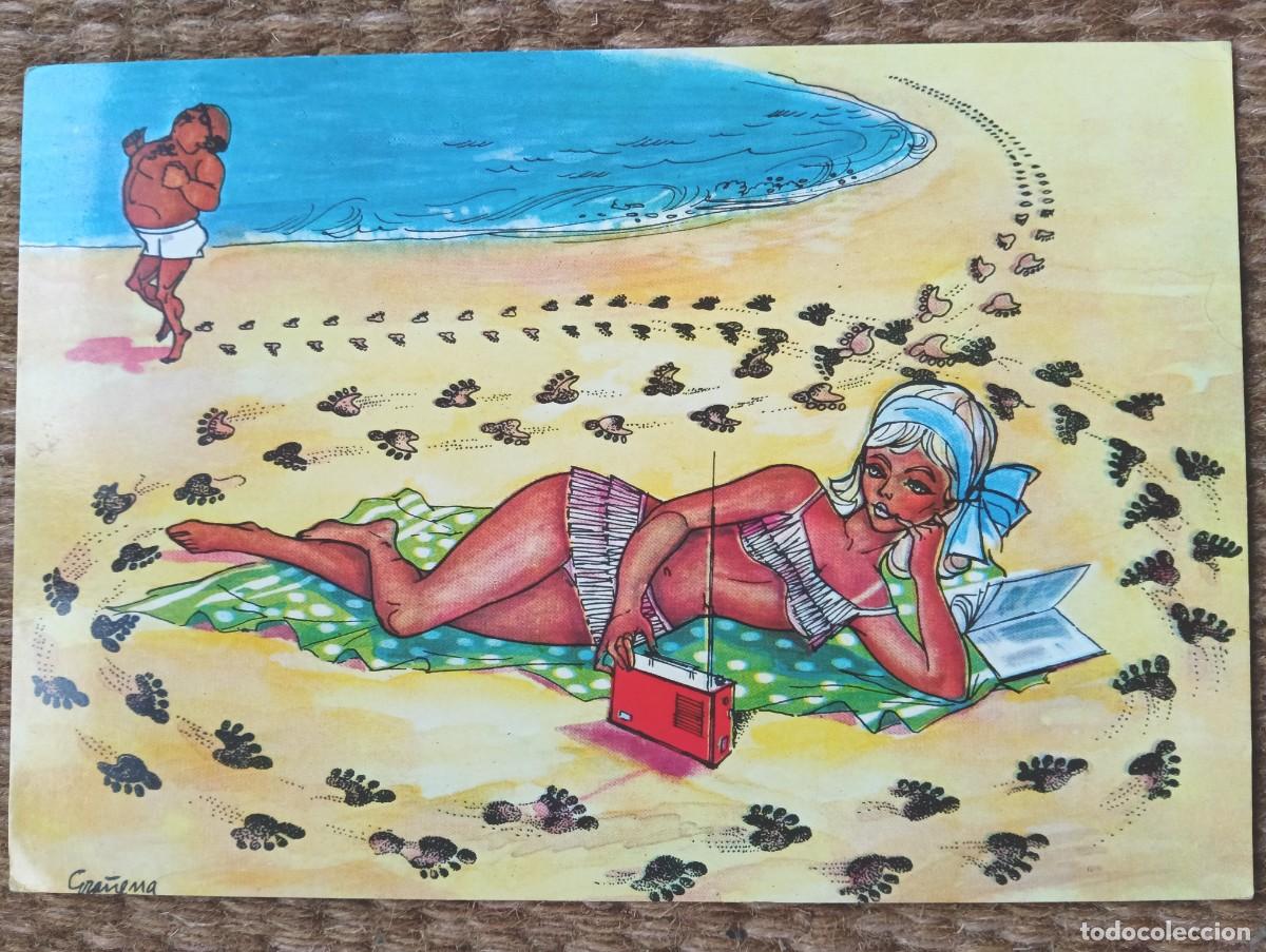 Postales: spanistyp - ilustracion gra&ntilde;ena - ed. avil