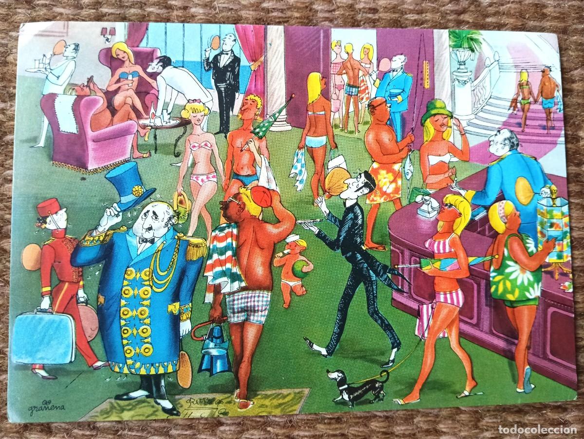 Postales: spanistyp - ilustracion gra&ntilde;ena - ed. avil