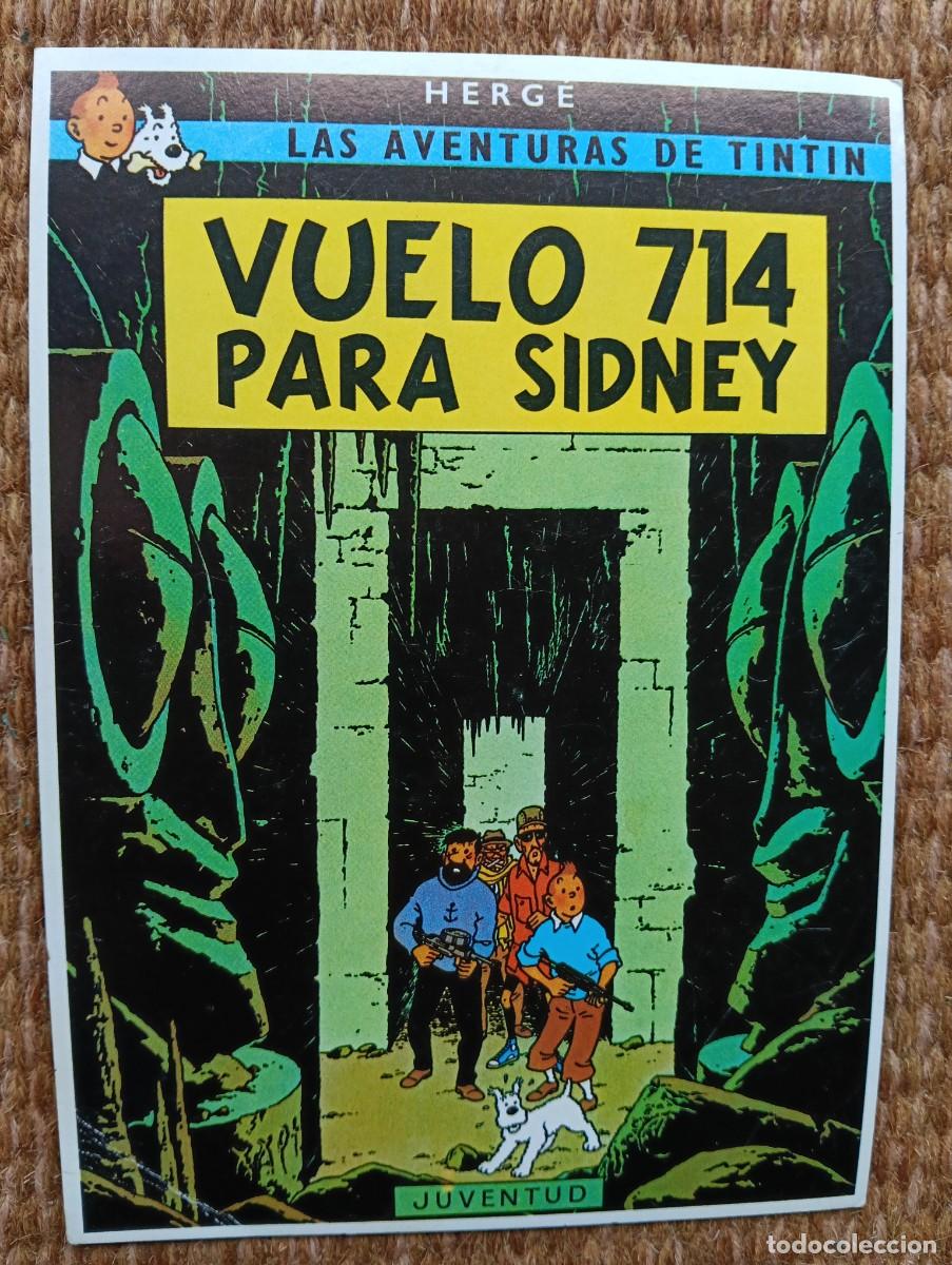 Postales: TINTIN - VUELO 714 PARA SIDNEY - HERGE