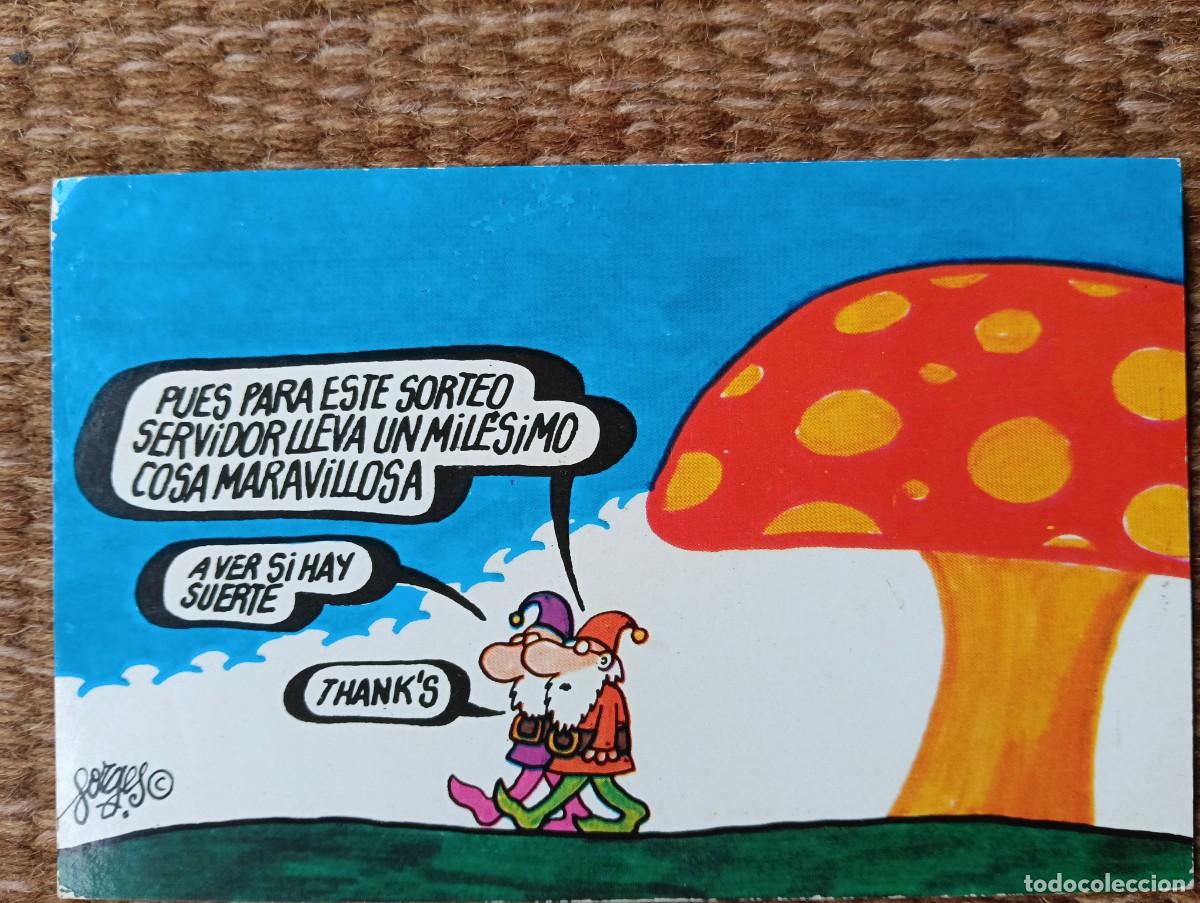 Postales: FORGES - ILUSTRACION PARA POSTAL DE LA LOTERIA NACIONAL