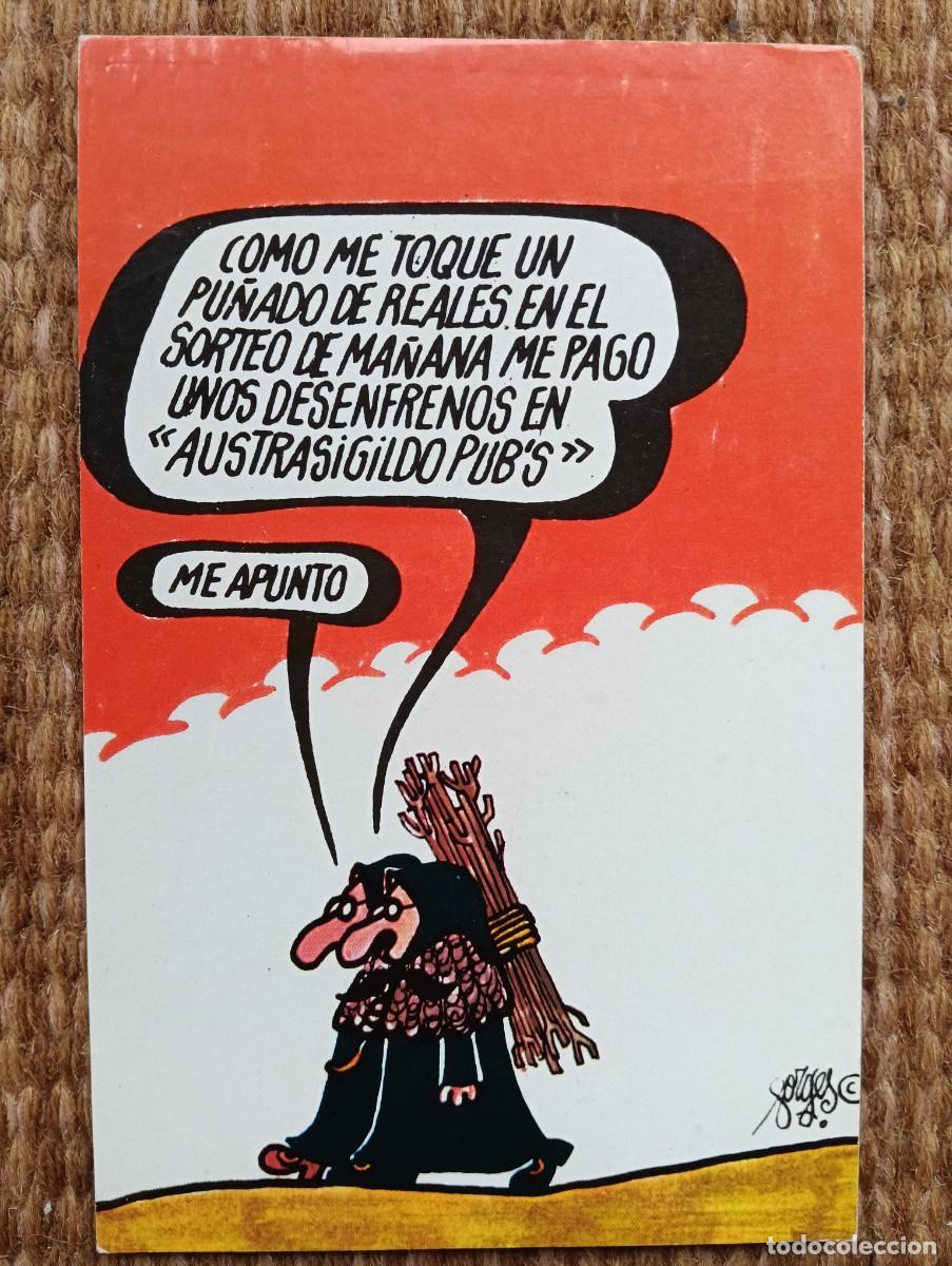 Postales: FORGES - ILUSTRACION PARA POSTAL DE LA LOTERIA NACIONAL