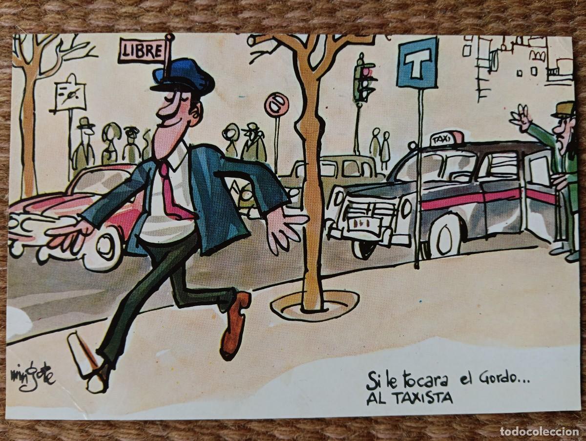 Postales: MINGOTE - ILUSTRACION PARA POSTAL DE LA LOTERIA NACIONAL