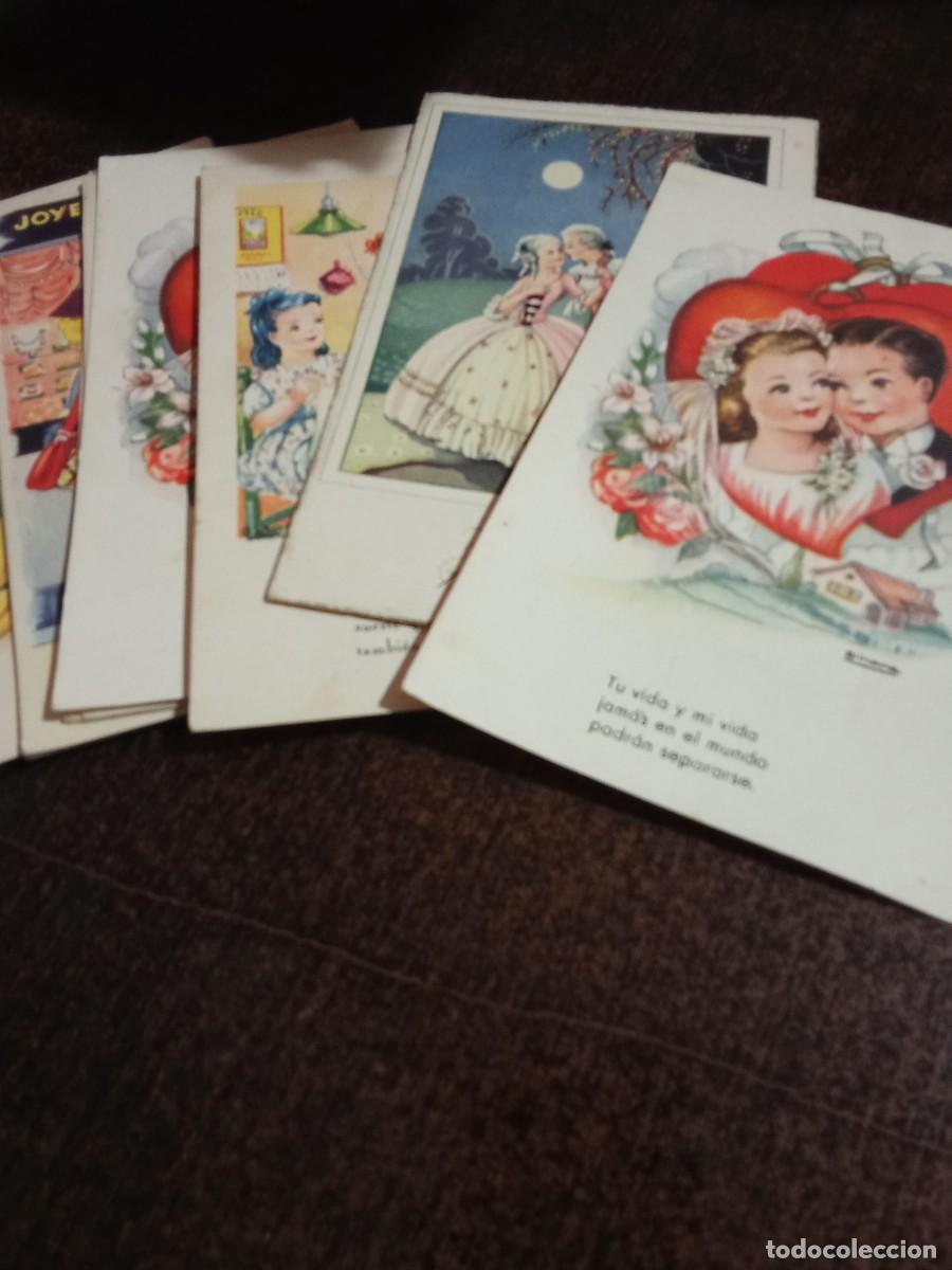 Postcards: Conjunto de 12 postales de la editorial Artigas ilustradas por Girona.