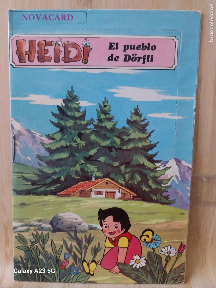 Postales: GITANITOS ORTIZ HEIDI NOVOCARD POSTAL CUENTO PROMO PASTELITOS A&Ntilde;O 1975