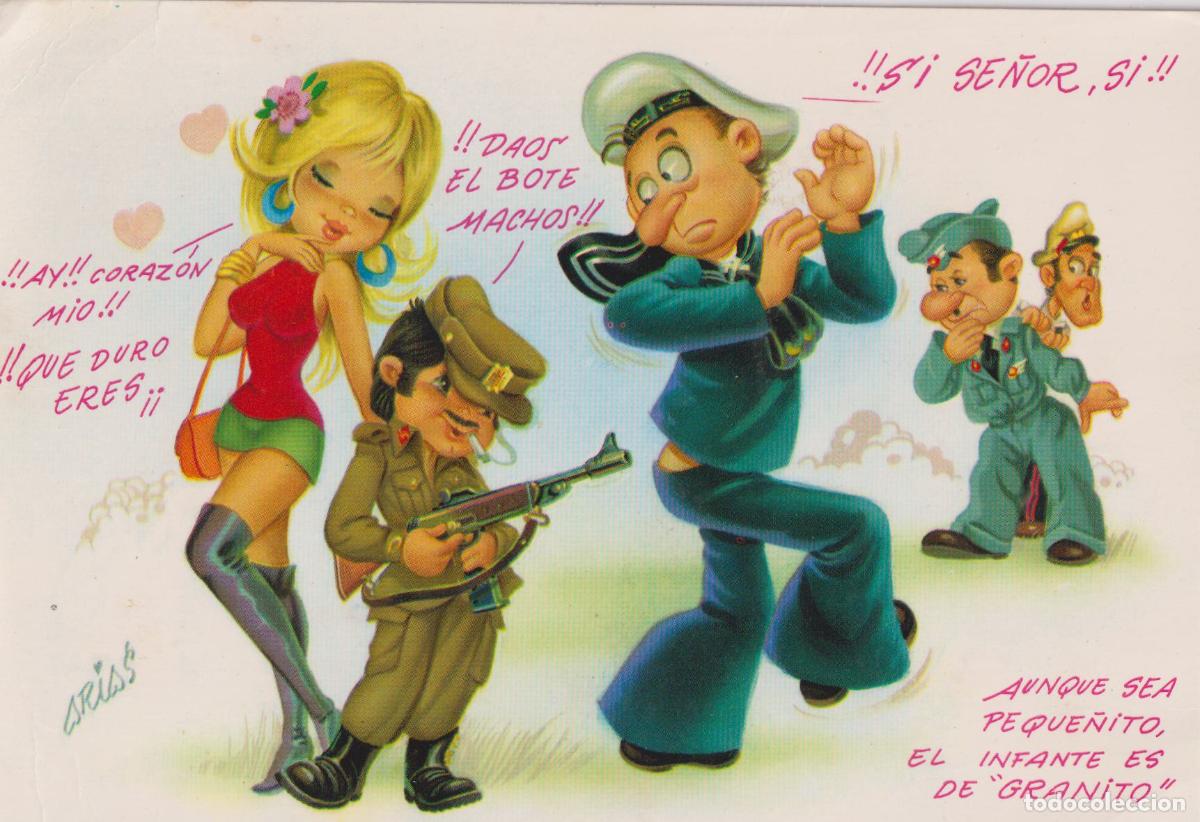 Postales: ILUSTRADOR: ARIAS, AUNQUE SEA PEQUE&Ntilde;ITO &ndash; EDITA CyZ 7568/31 C &ndash; ESCRITA