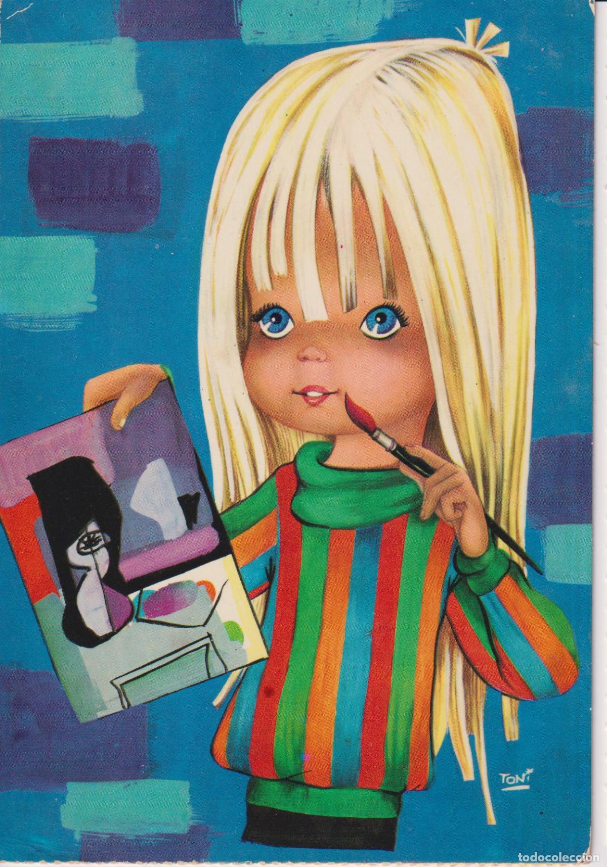 Postales: ILUSTRADOR: TONI, UNA ARTISTA - BERGAS &ndash; S/C
