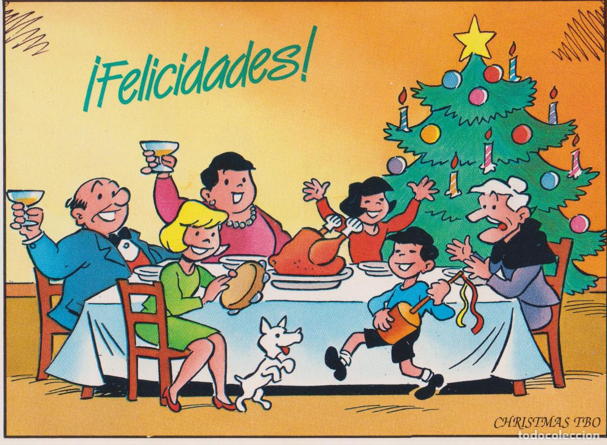 Postales: ILUSTRADOR: BENEJAM, FAMILIA ULISIS, FELICIDADES, CHRISTMAS TBO &ndash; EDICIONES B &ndash; S/C