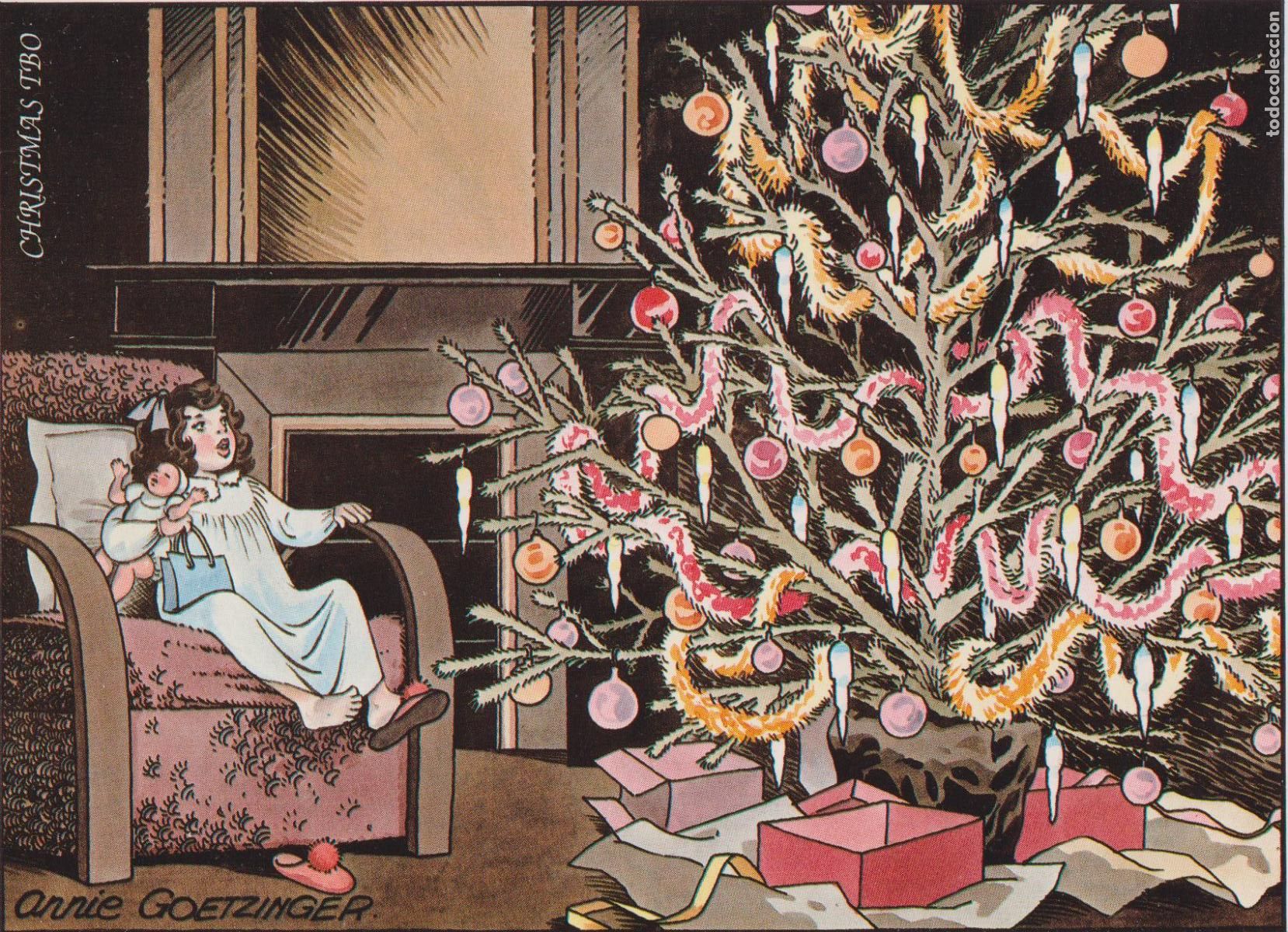 Postales: ILUSTRADOR: ANNIE GOETZINGER, FELICIDADES, CHRISTMAS TBO &ndash; EDICIONES B &ndash; S/C