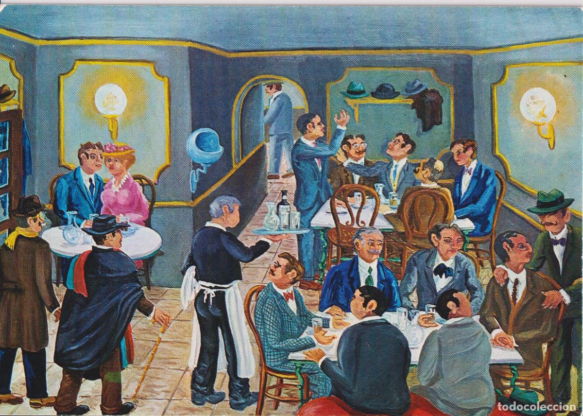 Postales: ILUSTRADOR: MANUEL BLASCO, ESTILO NA&Iuml;F, LA TERTULIA &ndash; EDICIONES KEKES 9 &ndash; S/C