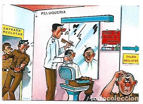 Postales: PELUQUERIA CENTRO DE RECLUTAS