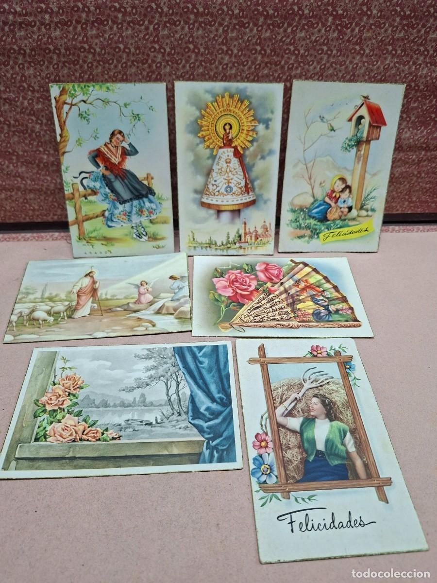 Postales: ANTIGUAS TARJETAS POSTALES COMICAS ESCRITAS A COSIN VIDAL PALOMAR VALENCIA A&Ntilde;OS 50