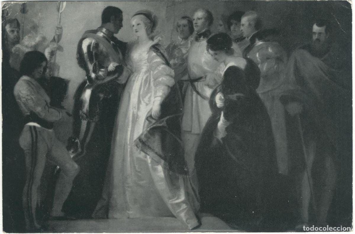 Postales: The Return of Othello, by Thomas Stothard_Shakespeare Memorial Theatre