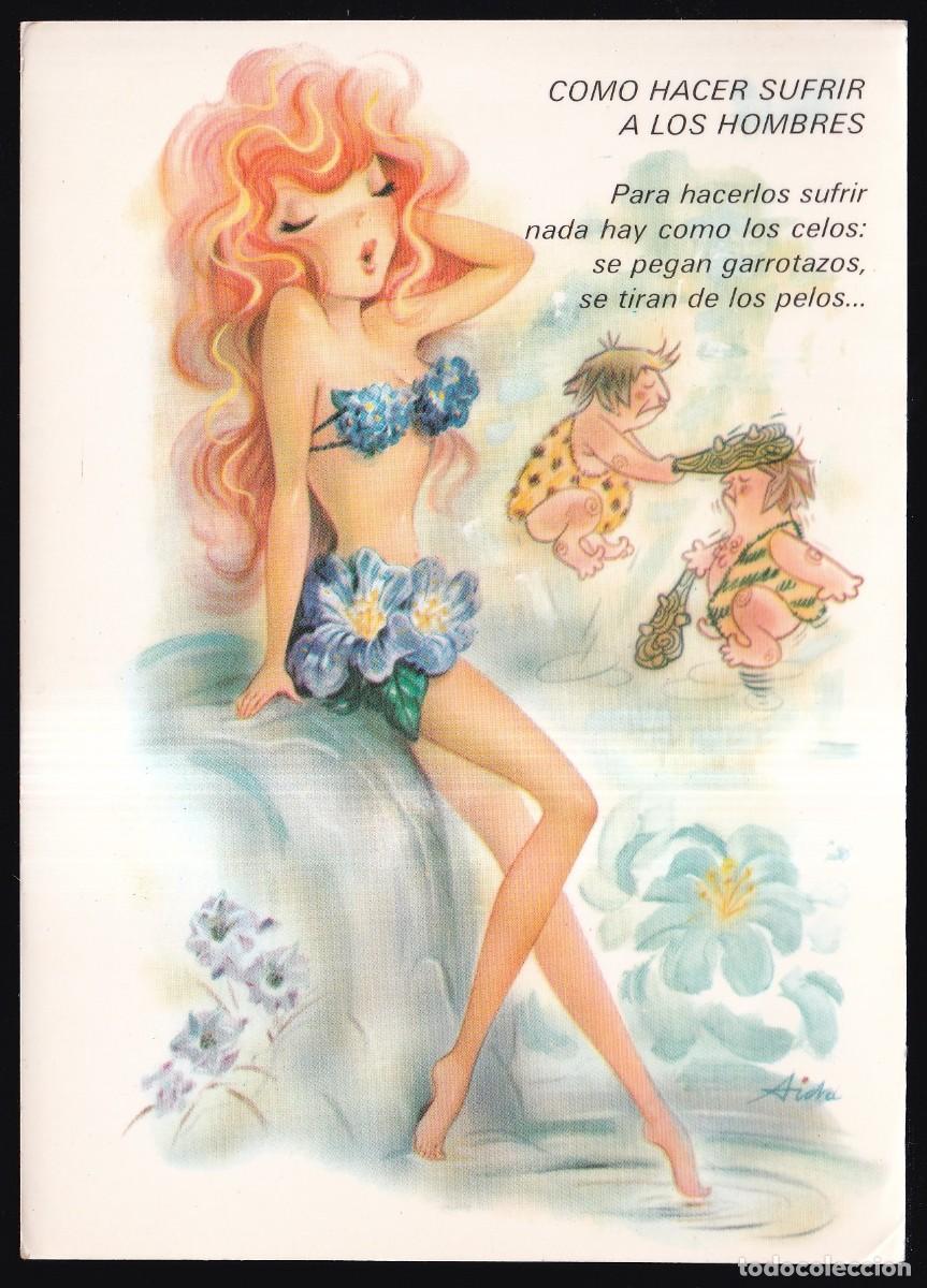 Postales: Ilustra *Aida* Ed. Perla serie 103 n&ordm; 4. Escrita.