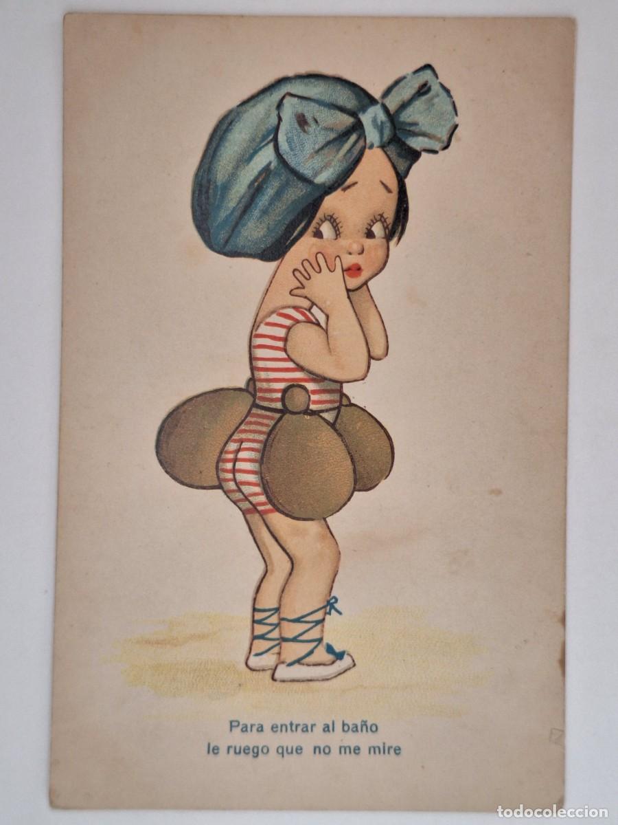 Postales: TARJETA POSTAL ILUSTRADA CARICATURA RV-3125