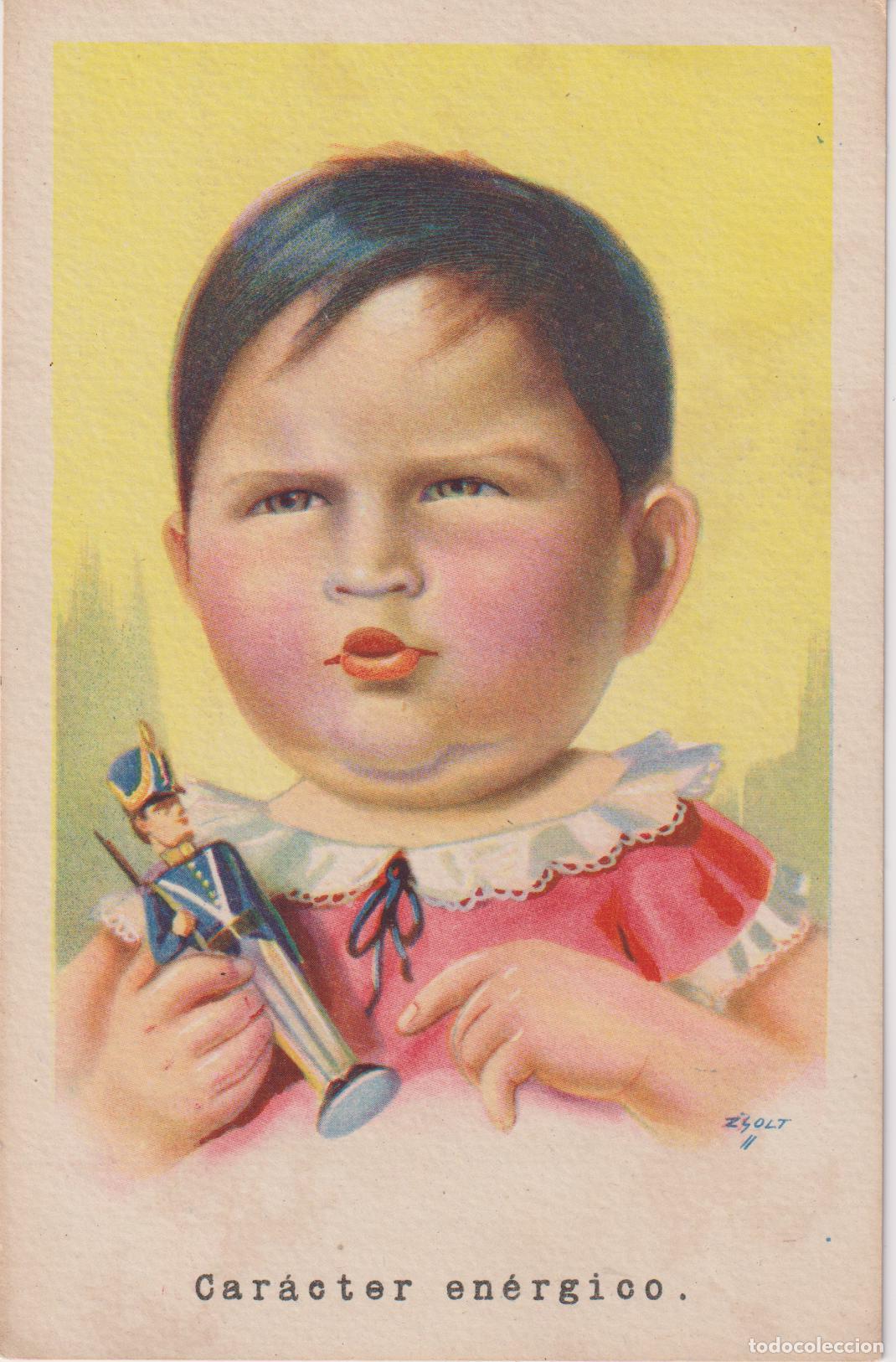 Postales: ILUSTRADOR: G&Eacute;ZA ZSOLT , CARACTER EN&Eacute;RGICO &ndash; EDITA CMB SERIE N&ordm;44 &ndash; S/C