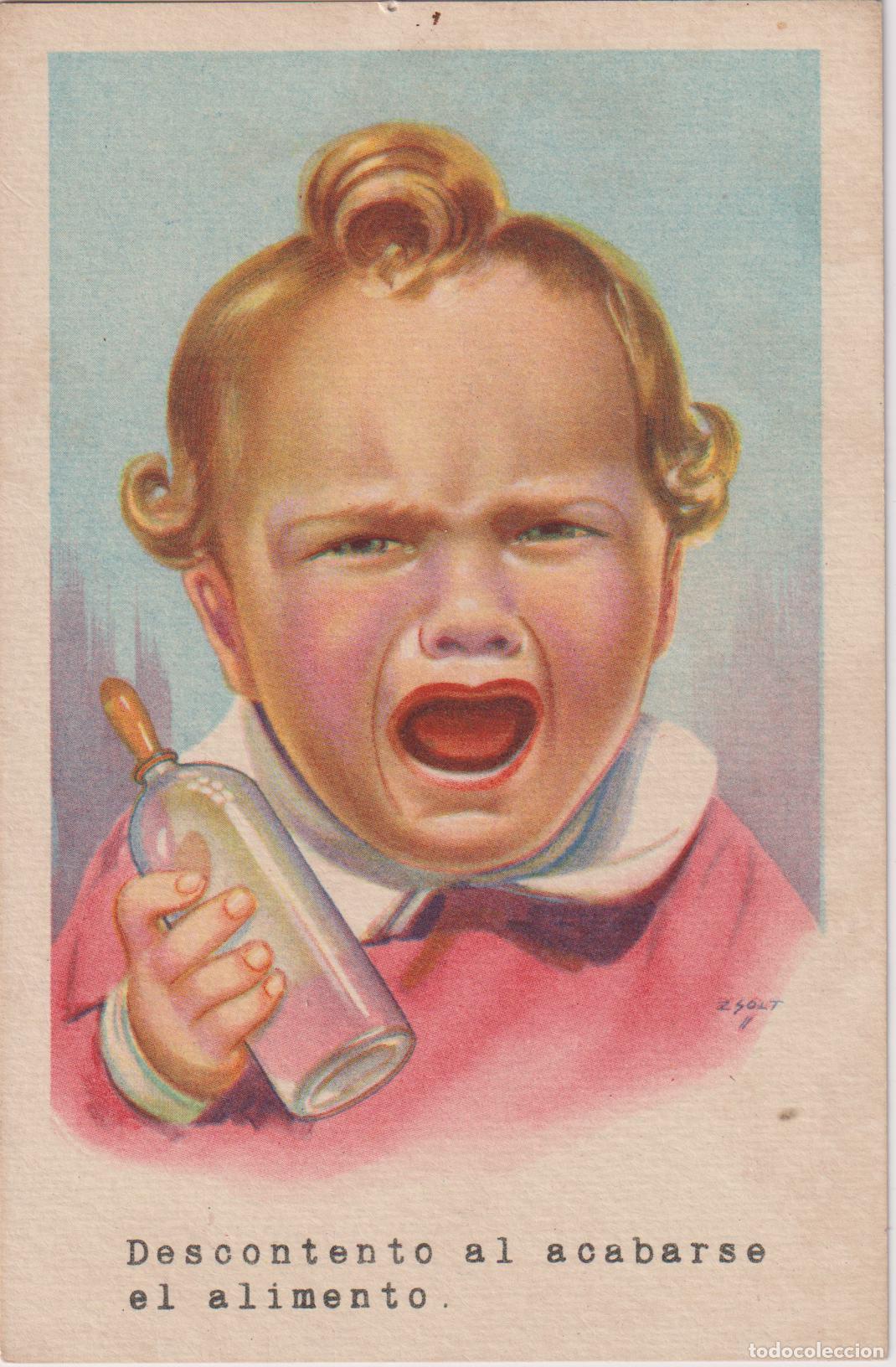 Cartes Postales: ILUSTRADOR: G&Eacute;ZA ZSOLT , DESCONTENTO AL ACABARSE EL ALIMENTO &ndash; EDITA CMB SERIE N&ordm;44 &ndash; S/C
