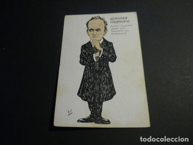 Postkarten: GERHARD HAUPTMANN ESCRITOR POSTAL COMICA