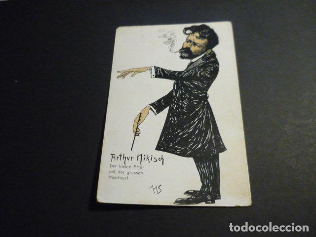 Postkarten: ARTHUR NIKISCH DIRECTOR DE ORQUESTA POSTAL COMICA