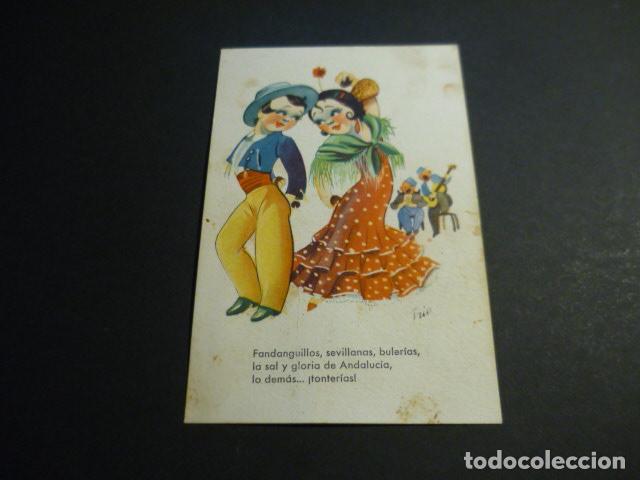 Postkarten: PAREJA ANDALUZA POSTAL COMICA