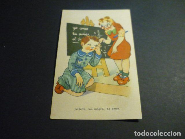 Postais: LA LETRA CON SANGRE ENTRA POSTAL