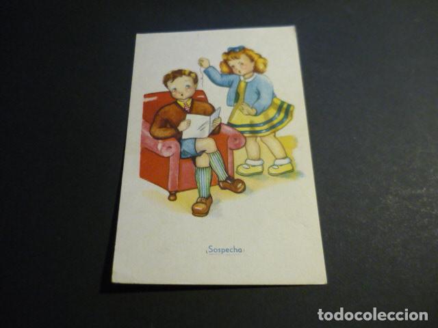 Cartes Postales: SOSPECHA POSTAL SIN ILUSTRADOR
