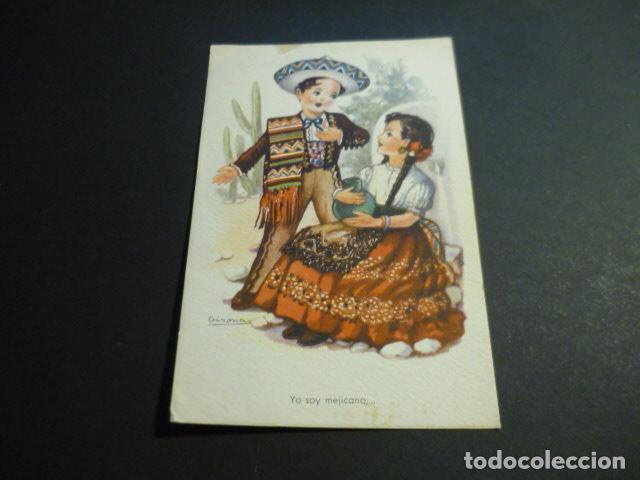 Postkarten: YO SOY MEJICANO POSTAL GIRONA ILUSTRADOR