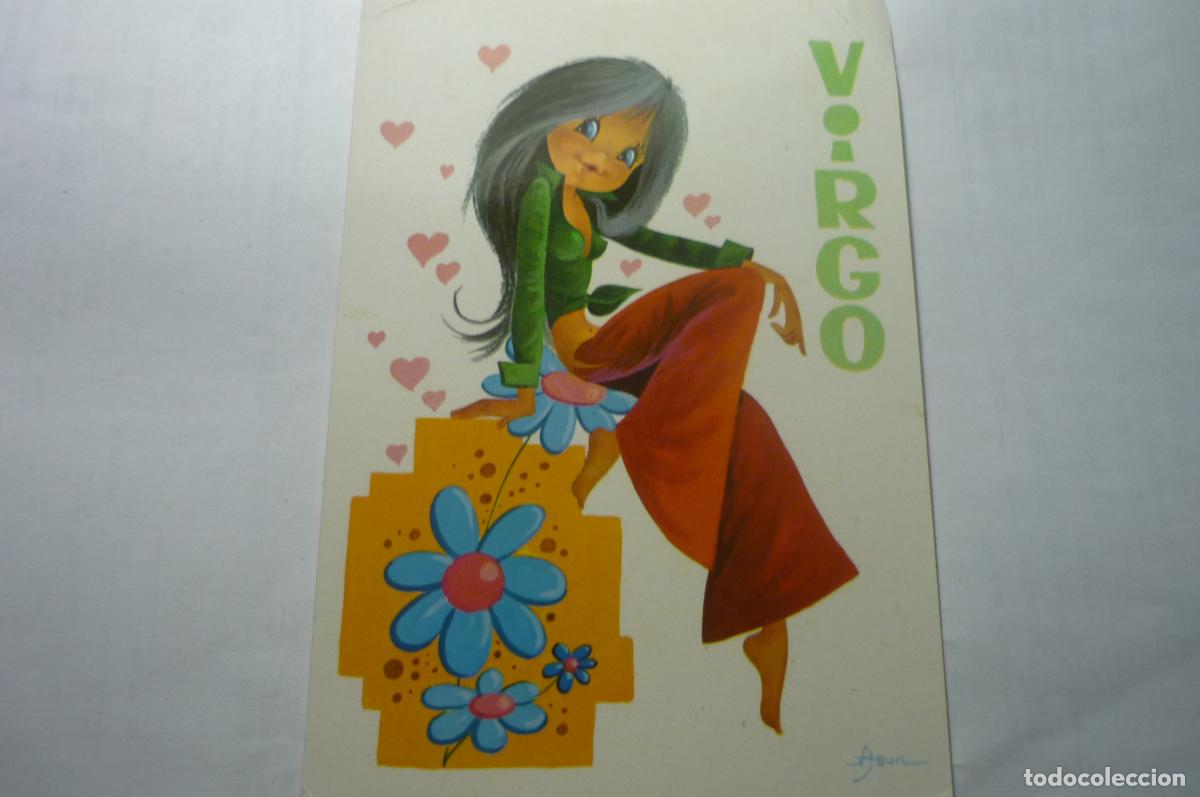 Postales: postal horoscopo virgo dibujo aun c y z 7809 c