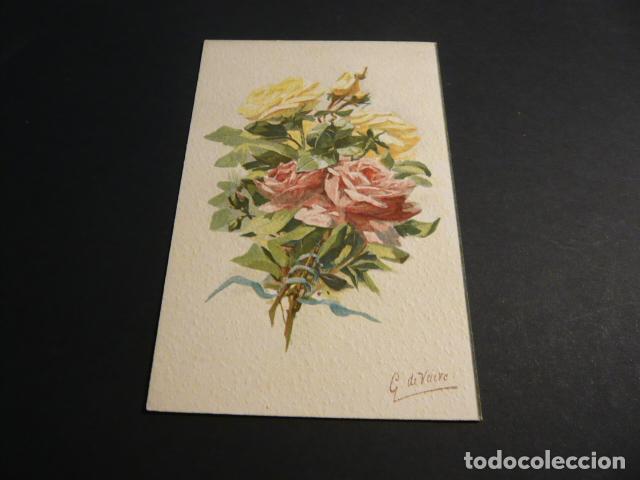 Postales: ROSAS POSTAL ILUSTRADA