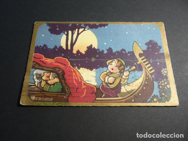 Postales: PAREJA EN GONDOLA POSTAL ART DECO