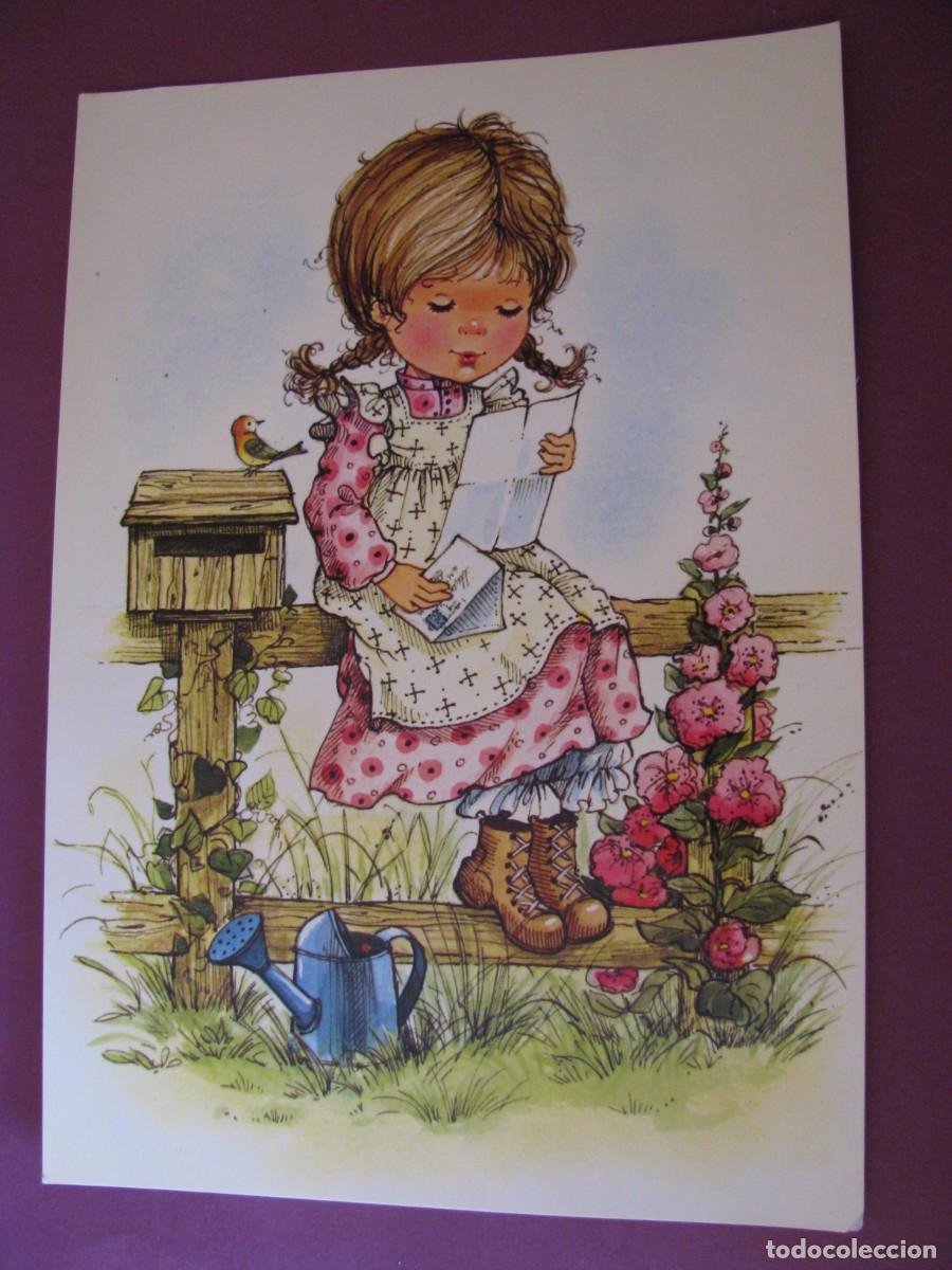 Postales: LAMINA DE ILUSTR. MARY MAY. 30X21 CM. ED. PERLA.